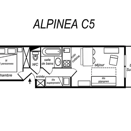 Lejlighed Alpinea *