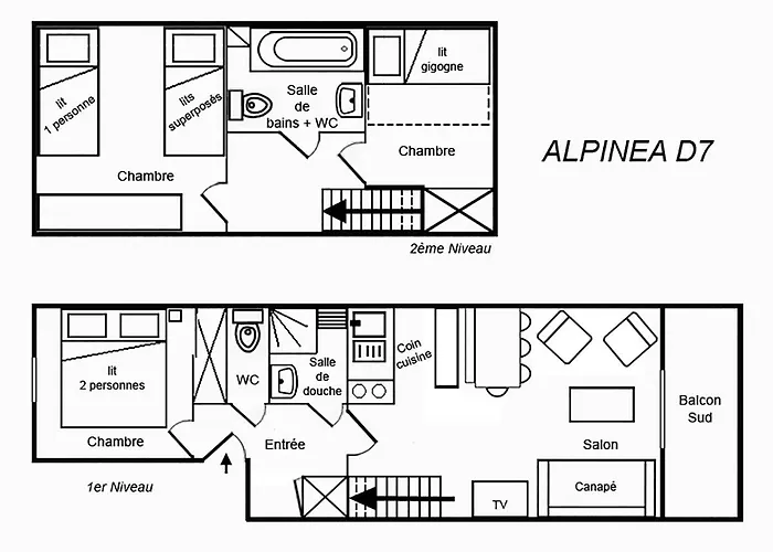 Alpinea Apartman Méribel